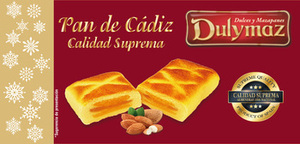Dulymaz Meilleure Qualité Certifié IFS Traditionnel Cadiz 250G Pain au Marzipan au Chocolat Solide Fait Main Goût Sucré pour - Product Image 2