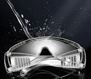 Venta al por mayor gafas de protección de seguridad transparente gafas