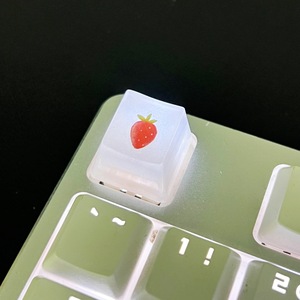 3D Nhựa Handmade Keycaps Cá Nhân DIY Dâu Tây Phổ Biến Hình Dạng Đặc Biệt Cho Chơi Game Bàn Phím Cơ Khí Thiết Bị Chuyển Mạch - Product Image 4