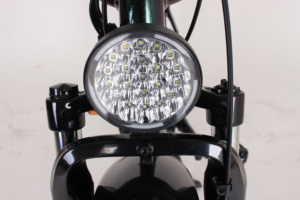 Scooter Moped Personnalisé Style Rétro avec Éclairage LED, Moteur 500W, Pneus Larges 20 Pouces, Vélo 48V - Product Image 3