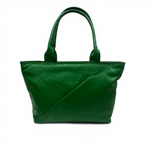 Hot Selling 100% Water Resistant Durable Lightweight Genuine Leather Ladies Casual <b>Tote</b> Hand Bag Zipper Waist Shoulder Strap - Product Image 5