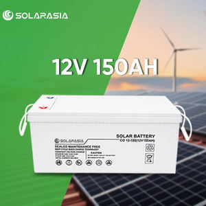 핫세일 태양광 12V 100ah 150ah 200Ah <span class=keywords><strong>AGM</strong></span> GEL 배터리 가격 납축전지 태양광 배터리 저장장치 12v 250ah 가정용 - Product Image 1