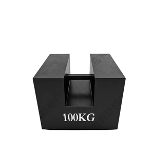 Pesa de prueba estándar de hierro chapado en acero Veidt M2 200kg para básculas y elevadores - Product Image 2