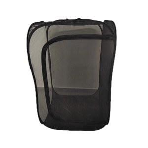 Kangna Collapsible Butterfly Habitat Pop-up <strong>Reptile</strong> Terrarium <strong>Cage</strong> Breathable Mesh Steel Wire Frame Zipper Closure for Insects - Product Image 4