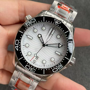 Reloj Mecánico de Lujo para Hombre, Versión Original de Alta Calidad, Caja de Acero Inoxidable, Movimiento Automático, Resistente al Agua, Estilo <span class=keywords><strong>Omega</strong></span> - Product Image 5