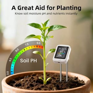 HDSP-1066  <span class=keywords><strong>Testeur</strong></span> <span class=keywords><strong>d</strong></span>'<span class=keywords><strong>humidité</strong></span> du sol 6 en 1 pH Nutriments Lumière du soleil <span class=keywords><strong>Humidité</strong></span> |   <span class=keywords><strong>Testeur</strong></span> multifonction <span class=keywords><strong>pour</strong></span> <span class=keywords><strong>plantes</strong></span> de jardin, pelouse et intérieures | - Product Image 2
