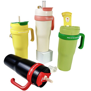 Stainless Steel Tumbler 1200ml Double Wall Vacuum Insulated With Handle For Travel And Outdoor Use - Product Image 1