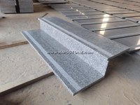 Chine Dalle de granit gris originale Pas cher Marches et contremarches en pierre naturelle