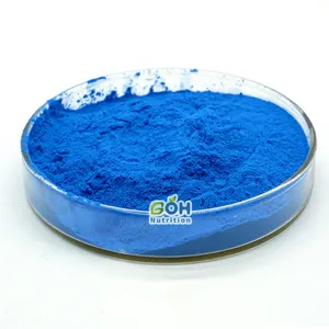Materie prime cosmetiche Anti-invecchiamento 99% di rame blu Peptide GHK-Cu in polvere