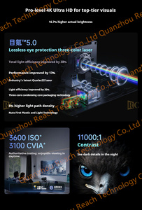 Proyector JMGO N5S Pro Max 2026, N5S Ultra Max 4K 3840*2160, Proyector Láser Tricolor 3D con Zoom y Gimbal para el Hogar - Product Image 2
