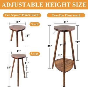 ต้นไม้สูงในร่มยืนเหมาะสำหรับพืชต่างๆเหมาะสำหรับห้องนั่งเล่นสวนกลางแจ้ง - Product Image 4