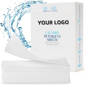 Les feuilles concentrées superbes écologiques de détergent de blanchisserie se dissolvent rapidement - Product Image 1