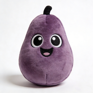 Peluche de verdura morada personalizado, peluche antiestrés para apretar, peluche de comida - Product Image 3