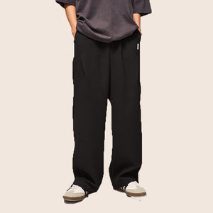 <strong>Men's</strong> Sport Waffle <strong>Joggers</strong> Streetwear Vintage Wide <strong>Leg</strong> Pants Casual Baggy Trousers <strong>Men's</strong> Sweatpants Custom logo - Product Image 2