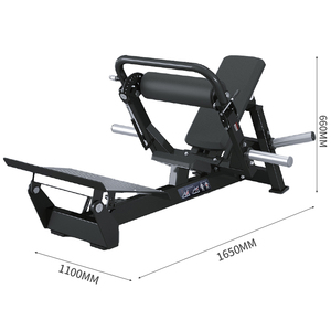 Hot Bán Phòng Tập Thể Dục Hip Kép Cầu Chân Bụng Hip Nâng Huấn Luyện Viên Sức Mạnh Thiết Bị Đào Tạo Hip Lực Đẩy Máy Cho Phòng Tập Thể Dục - Product Image 3