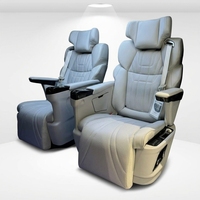 Asientos Premium Personalizados para Furgonetas Eléctricas de Negocios, MPV, Cuero Nappa Suave, Cómodos, con Ventilación, Calefacción y Masaje, Accesorios Interiores