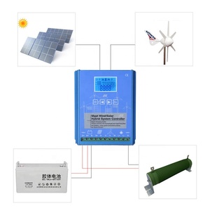ตัวควบคุมเครื่องกำเนิดไฟฟ้าพลังงานลม 1200W 12V 24V 48V MPPT ตัวควบคุมการชาร์จพลังงานลมและพลังงานแสงอาทิตย์ ตัวควบคุมพลังงานลมและโซลาร์เซลล์แบบไฮบริด - Product Image 4