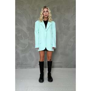 Chaquetas Estilo Dad para Mujer, Color Menta, Venta al por Mayor - Product Image 3