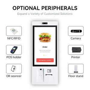 Irxsee 23.8 27 inch hiện đại kiosk Máy tầng thường vụ khách sạn Mall thực phẩm đặt hàng cảm ứng kiosk tự dịch vụ - Product Image 5