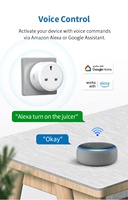 Stop Kontak Pintar WiFi UA2 OEM Laris 2026, Kompatibel dengan Alexa, Google, Tasmota, dan Aplikasi Pintar Matter