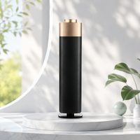 Diffuseur d'arômes commercial portable en métal, capacité 500 ml, commande tactile, grande surface, sans eau, pour huiles essentielles, à brancher.