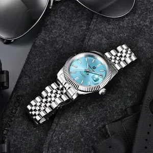 นาฬิกา <span class=keywords><strong>PAGANI</strong></span> <span class=keywords><strong>DESIGN</strong></span> รุ่น 1645 ขนาด 42 มม. สำหรับผู้ชาย นาฬิกาจักรกลเชิงพาณิชย์ ระบบอัตโนมัติ <span class=keywords><strong>NH35</strong></span> กันน้ำลึก 100 เมตร ตัวเรือนสแตนเลสสตีล - Product Image 5