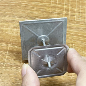 50X50mm 베이스 12GA 필 프레스 행거 자체 접착 스틱 행거 절연 핀 절연 걸이 제조 업체 붙어 - Product Image 4