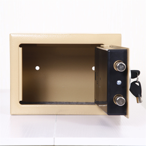 High Quality Mini Metal Safe <b>Box</b> Electronic <b>Lock</b> Intelligent Password <b>Lock</b> for Office Home Use Cash Money Jewelry Safe - Product Image 3