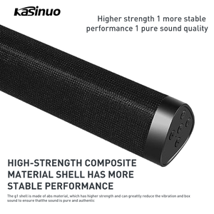 Usine directe <span class=keywords><strong>Mini</strong></span> longue bande haut-parleur Portable caisson de basses haut-parleur sans fil haut-parleur Rechargeable ordinateur fête karaoké - Product Image 5