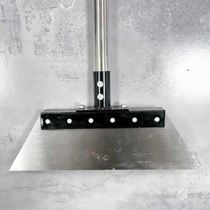 <span class=keywords><strong>Pala</strong></span> para Nieve Multifuncional de Acero al <span class=keywords><strong>Carbono</strong></span> de Alta Resistencia, Ángulo de Hoja de 0°, Mango de Metal, Superficie Resistente al Agua, para Deshierbe y Bordillos de Césped - Product Image 2