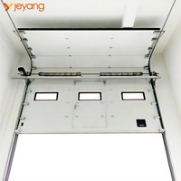 Porte sectionnelle industrielle robuste à levage par panneaux pour entrepôt, garage et atelier – Approvisionnement direct fabricant