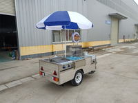 Nouvelle arrivée Hot Dog chariot tricycle chariots de vente de nourriture
