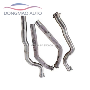 Geeignet für Mercedes Benz <span class=keywords><strong>E63</strong></span> 6.2L <span class=keywords><strong>M156</strong></span> W212 2007-2012 Hochleistungs-Edelstahl-Auspuffrohr - Product Image 3