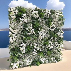 Best Selling Floral <b>Wall</b> Backdrop Artificial <b>Flower</b> <b>Wall</b> For Wedding And Valentine's Day - Product Image 5