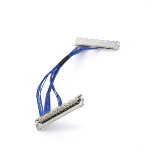 Câble micro-coaxial blindé EMI 60 broches pas de 0,4 mm OEM ODM 20788 & 20790 pour moniteur médical, casque VR/AR, tableau de bord de voiture - Product Image 3