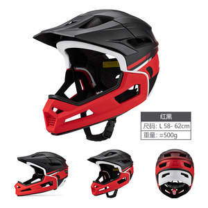 Casco de Ciclismo de Montaña Integral con Protector de Barbilla Desmontable para Hombre Adulto, Casco de Ciclismo Todoterreno con Visera, Más de 26 Ventilaciones, Personalizable - Product Image 5