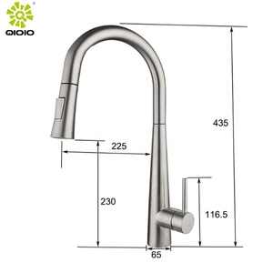 304 in Acciaio Inox di colore bianco Miscelatore Automatico Tirare verso il basso del Sensore di tocco <span class=keywords><strong>cucina</strong></span> lavello <span class=keywords><strong>Rubinetti</strong></span> rubinetto - Product Image 5