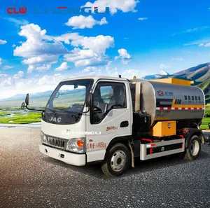 Camión Distribuidor de Asfalto Inteligente JAC 4x2 4500L, Vehículo de Pulverización de Betún para Construcción de Carreteras - Product Image 1
