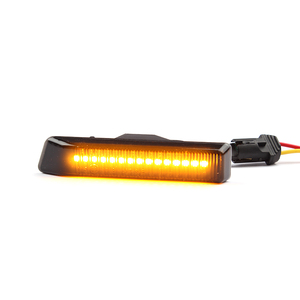 ไฟเลี้ยวข้างแบบรมดำ ADT รุ่น Sequential Flowing สำหรับติดตั้งกับรถ BMW ซีรีส์ 3 E36 และ X5 E53 ไฟ LED สีเหลืองอำพัน - Product Image 6