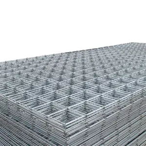 6x6 takviye kaynaklı tel örgü/kaynaklı tel örgü çit panelleri 6 ölçer