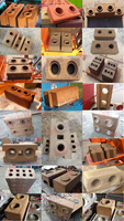 Machine automatique de fabrication de briques en terre cuite emboîtables, machine à mouler et à presser les blocs de terre compressible