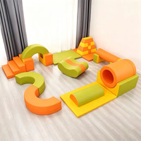 Ensemble de blocs en mousse pour aire de jeux intérieure pour enfants, centre d'éducation précoce