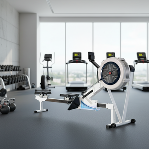 Appareil de fitness cardiovasculaire d'intérieur, machine à ramer à résistance au vent pour salle de sport - Product Image 1
