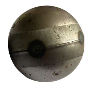 Bolas Huecas de Hierro Estampado de 100 mm, Hojas de Hierro Forjado para Puertas/Vallas/Escaleras - Product Image 1