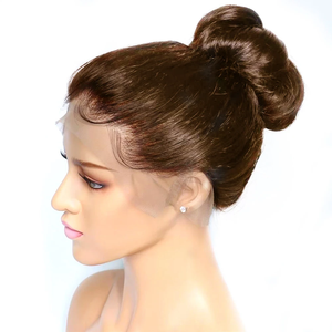 Perruque 360 en <span class=keywords><strong>cheveux</strong></span> humains naturels, sans colle, avec sangle invisible à cordon de serrage, coupe ajustée, pré-coupée, Lace Front - Product Image 6