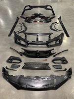 Kit de carrosserie de conversion style Type R pour Honda Civic 10e génération 2016-2020 avec pare-chocs avant et arrière, jupes latérales et calandre à montage direct