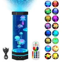 Lampe de table 3D colorée cylindrique avec changement de couleur, LED muet, pour chambre à coucher créative, veilleuse d'ambiance USB