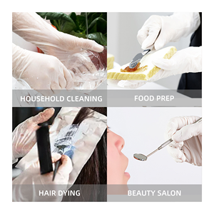 Sarung Tangan Medis Nitril Putih Bebas Bubuk Sekali Pakai Bebas Lateks Hipoalergenik Tahan Air Tahan Lama Sentuhan Sensitif - Product Image 5