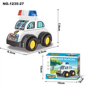 Ensembles de jouets de construction de voitures MILI en blocs, en plastique ABS, avec assemblage créatif pour enfants de 2 à 7 ans - Product Image 3