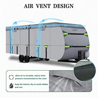 Housse de protection pour caravane - Tissu non tissé, anti-poussière, imperméable, anti-UV, pour toutes les saisons